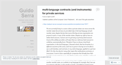 Desktop Screenshot of guidoserra.it